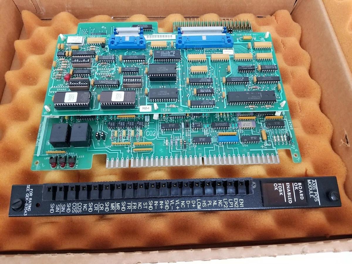 Refurbished GE FANUC IC600BF915L APM TYPE 1 SINGLE AXIS BOARD W/ 44A717555-G01 PC BOARD