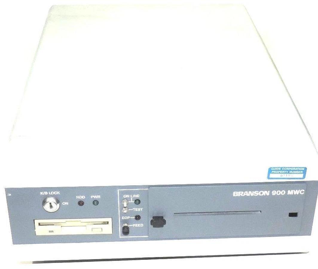 Used BRANSON 900 MWC MULTIPLE WELDER CONTROLLER EDP NO. 201-143-078 117 VAC 50/60HZ