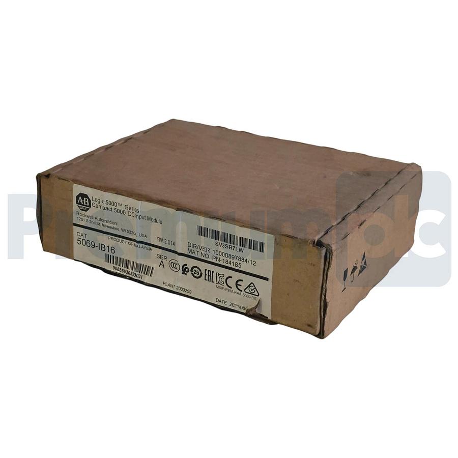 Allen Bradley 5069-IB16 /A CompactLogix 5000 16-Ch 24V DC Sink Input Module NSMP