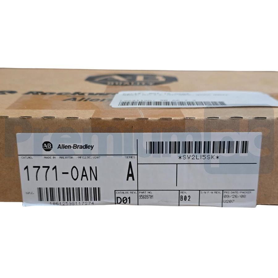 Used ALLEN BRADLEY 1771-OAN /A PLC-5 AC OUTPUT MODULE 120/240V REV. D01 1771OAN NSMP