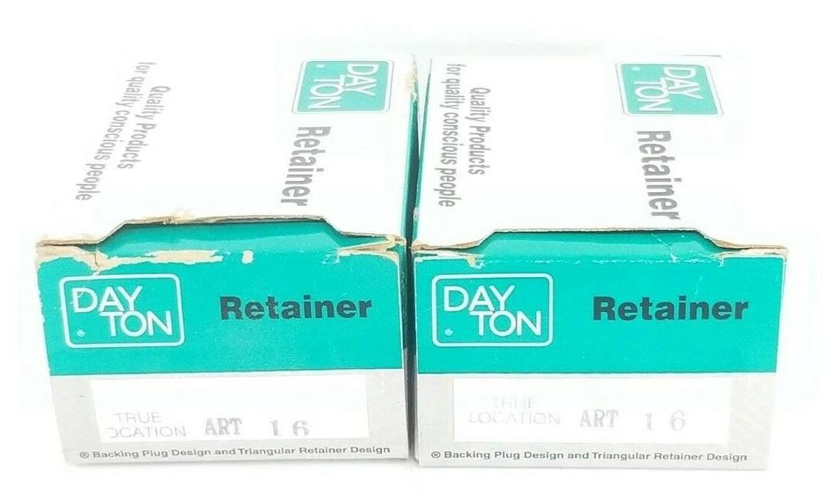 Used LOT OF 2 NIB DAYTON TRUE LOCATION ART 16 RETAINERS ART16