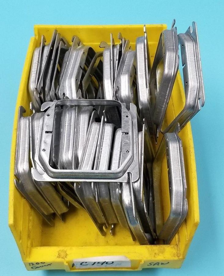 Used LOT OF 27 NEW GENERIC JUNCTION BOX HOUSING LIPS 1/2'' CONN