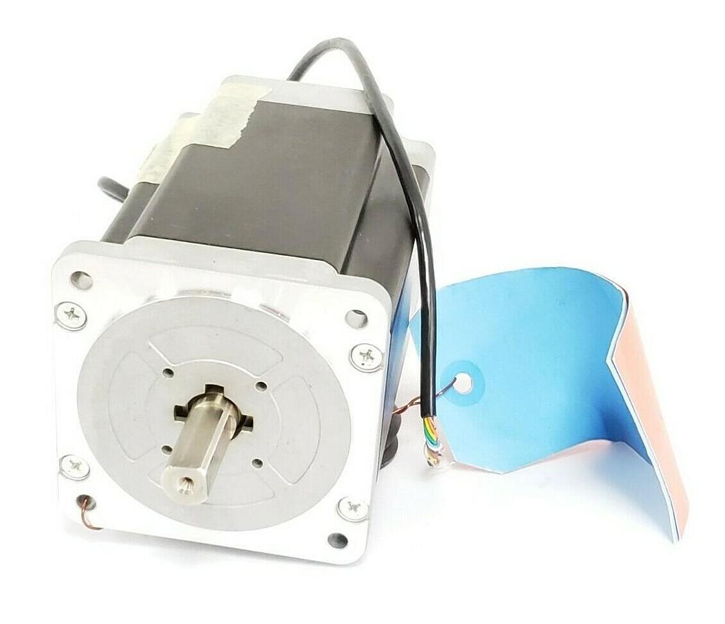 Used ADVANCED MICRO CONTROLS SM34-1100DE STEPPER MOTOR W/ ENC34-1000 (REPAIRED)