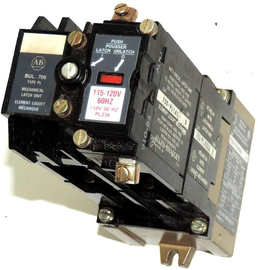 Used ALLEN BRADLEY 700 PL, 700-PLLA1 SER. B, 700-PL400A1 SER. B, 700-P400A1 SER. A