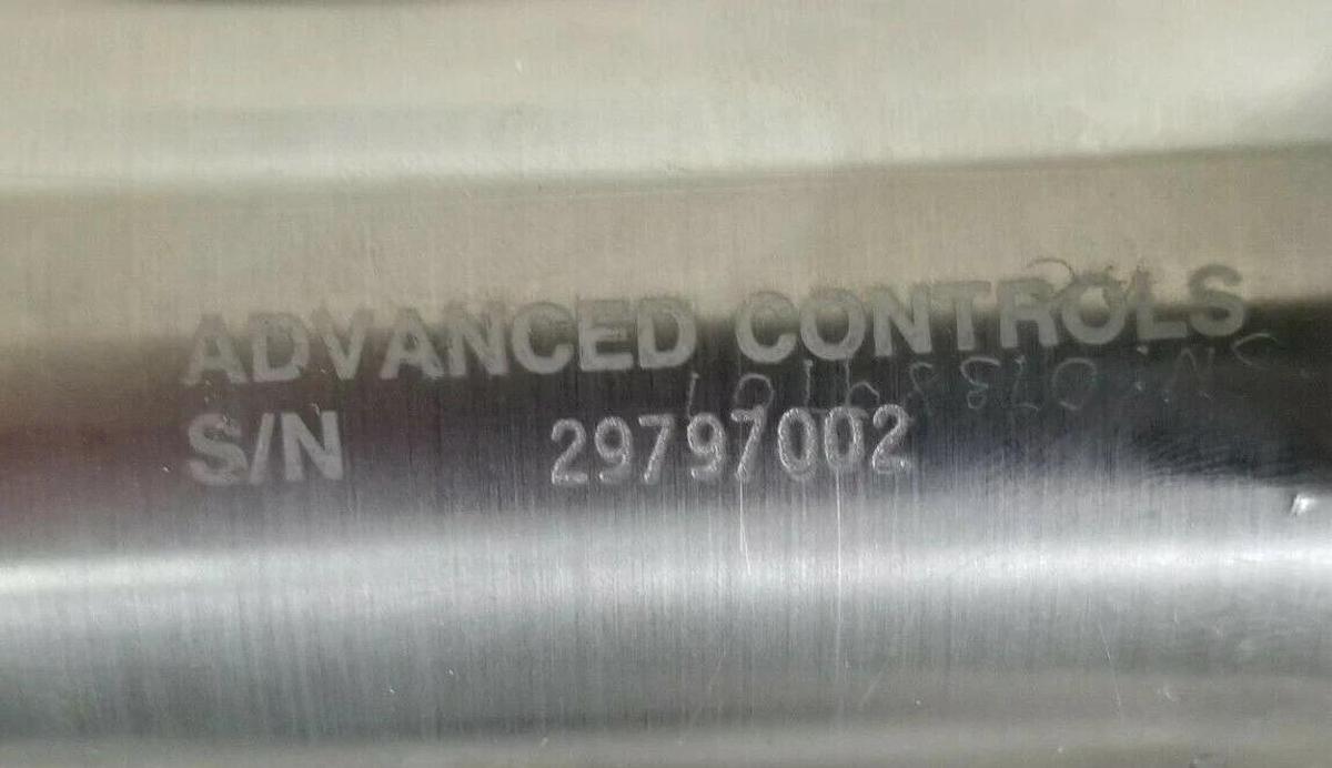 Used NIB ADVANCED CONTROLS 18630-108R CNC SPINDLE 3/8'' ORIFICE 18630-108 18630108R