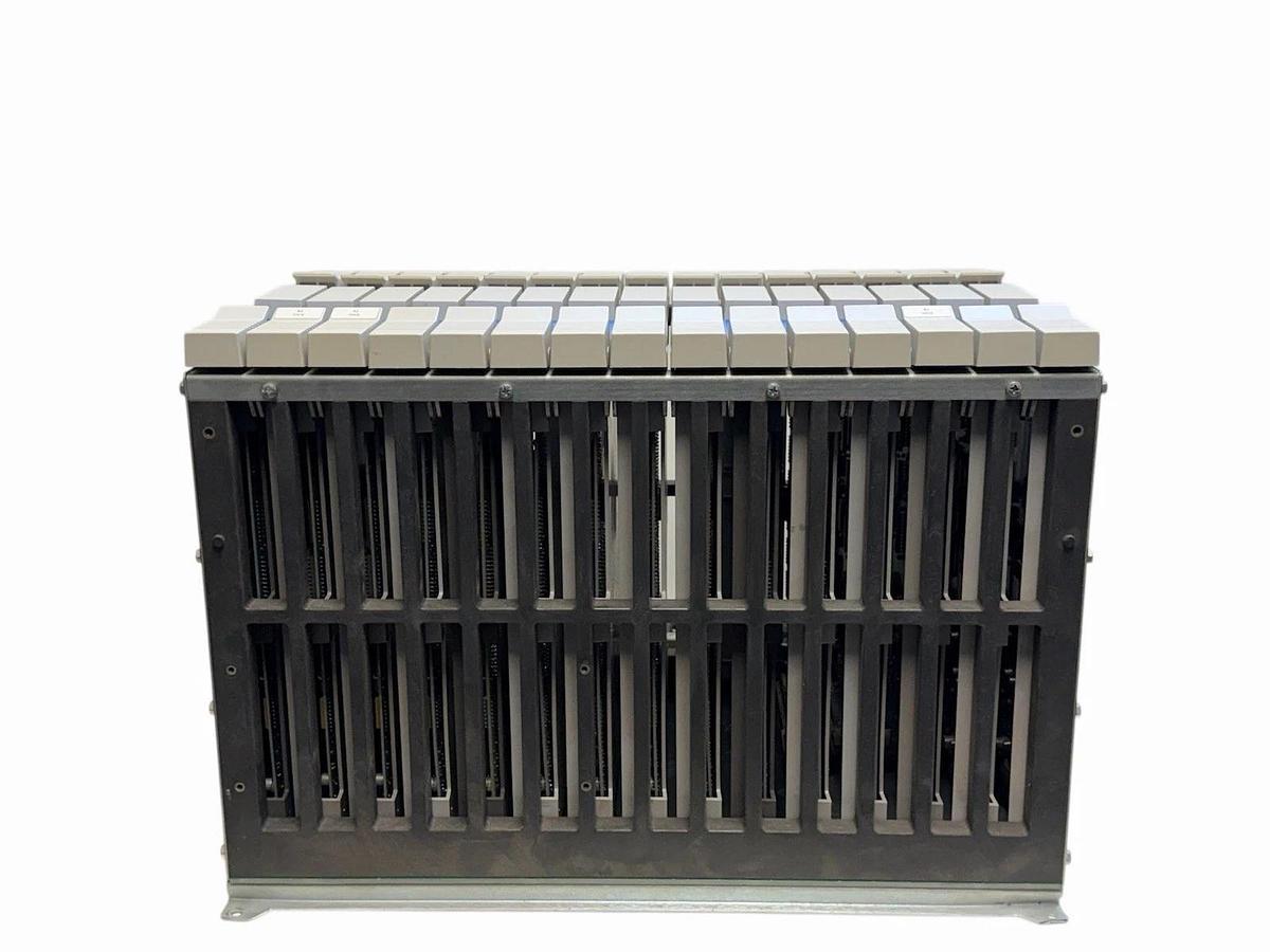 Used HONEYWELL 51401525-100 Rev A 15-Slot Chassis w/ (13) Digital & (2) Analog Module