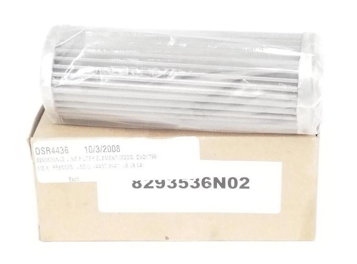Used NIB MOOG SYMCON 8293536N02 LINE FILTER ELEMENT 0B14709