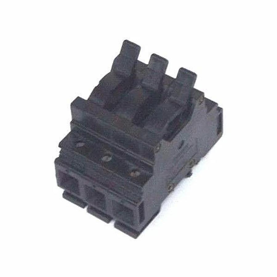 Used LOT OF 3 PHOENIX CONTACT UK 10,3-HESI FUSE HOLDERS 30 AMP, UK103HESI