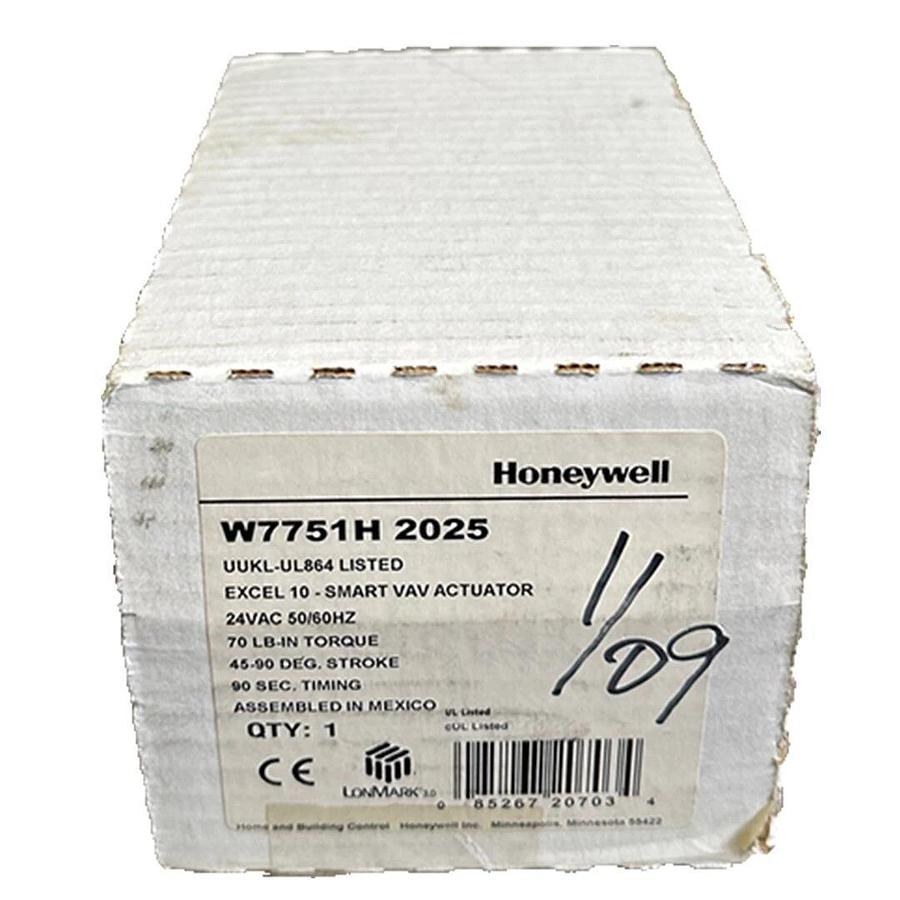 NEW HONEYWELL W7751H-2025 / W7751H2025 EXCEL 10 SMART VAV ACTUATOR 24VAC 50/60Hz