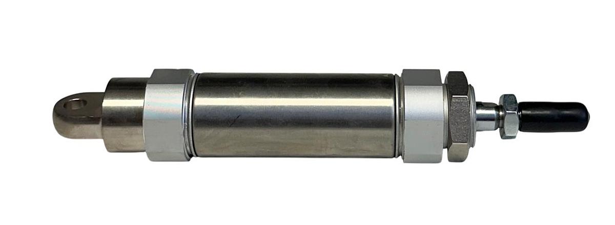 Used SMC CM2C32-25SZ / CM2C3225SZ PNEUMATIC CYLINDER CM2-Z ROUND BODY 32mm BORE NSNP