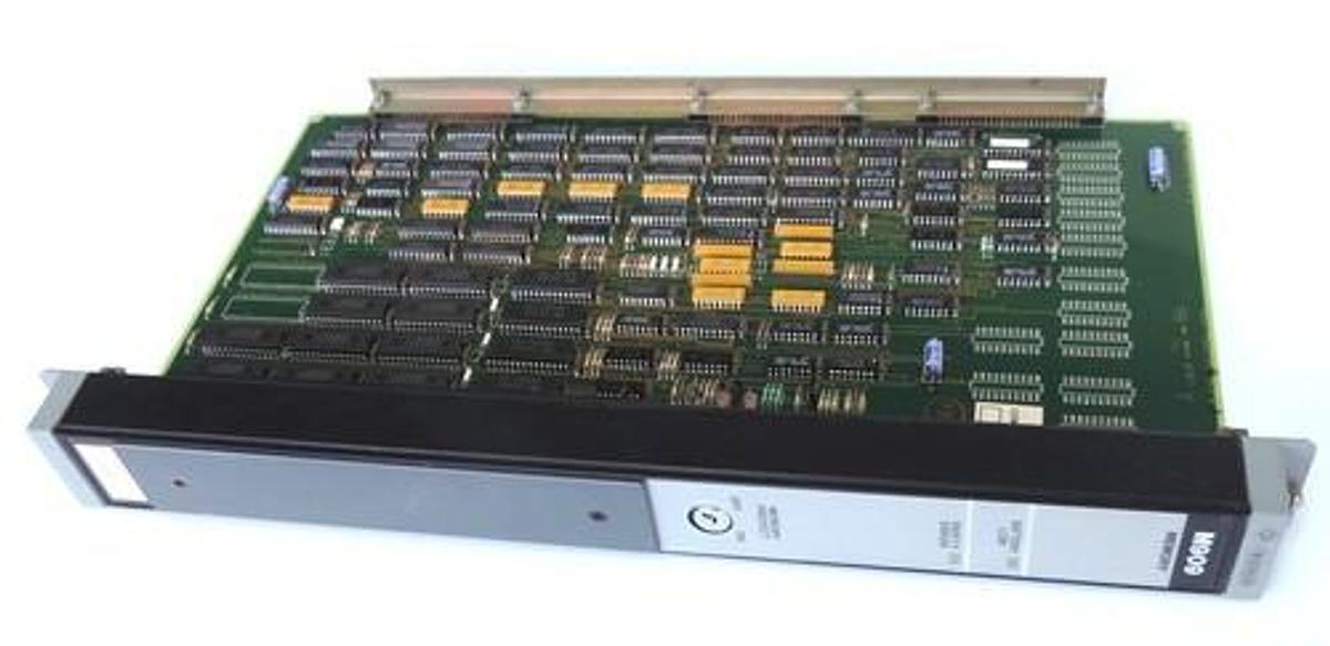 Used GOULD MODICON ASSY M909-004 MEMORY MODULE PCB M909-000 REV. B