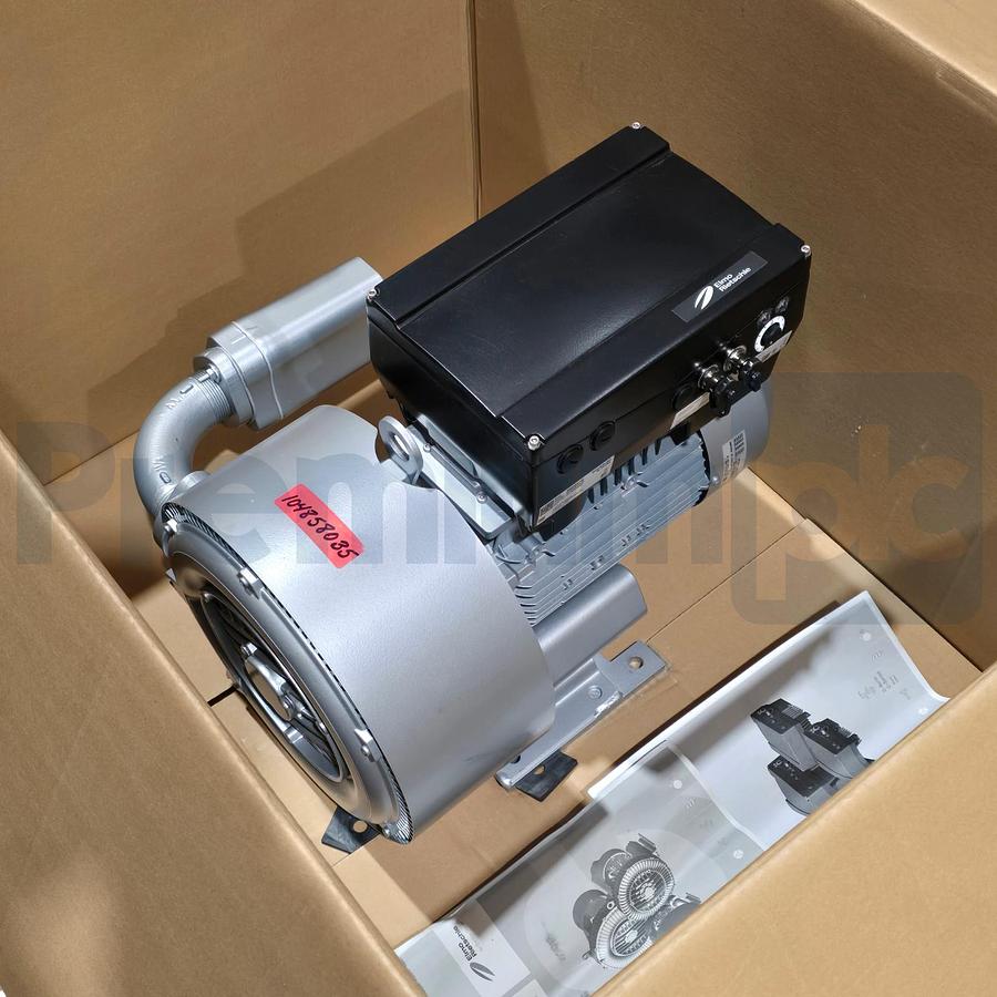 Gardner Denver Elmo G-BH1e 2BH1410-1H346-Z Side Channel Blower 4.3kW w/Converter