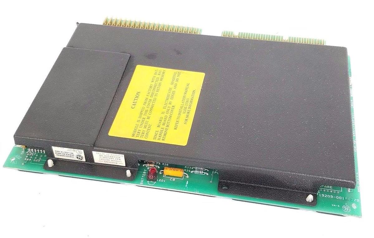 Used GE FANUC IC600CM554A SERIES 60 MEM 4K LOG 1K REG, 44A717539-G01