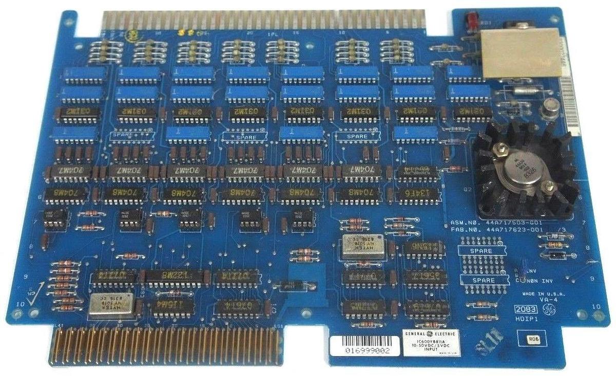 Used GE FANUC IC600YB811A INPUT MODULE 10-50VDC/5VDC INPUT