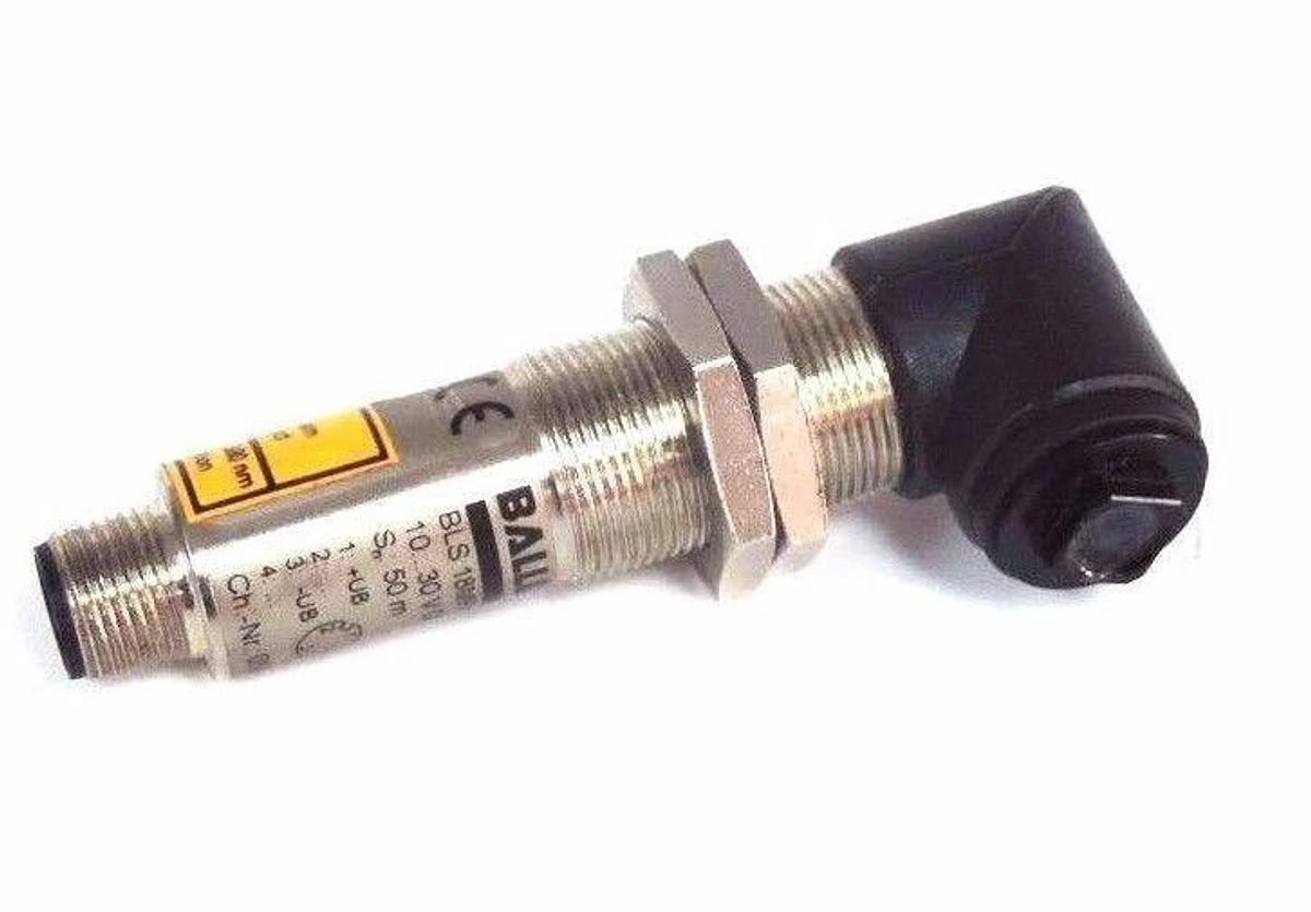 Used BALLUFF BLS 18MR-XX-1LT-S4-C THRU BEAM PHOTOELECTRIC EMITTER BLS18MRXX1LTS4C