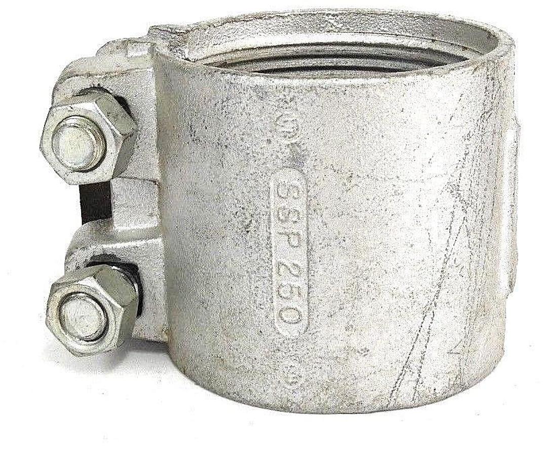 Used LOT OF 3 NEW OZ GEDNEY 2-1/2" SPLIT RIGID COUPLINGS SSP 250