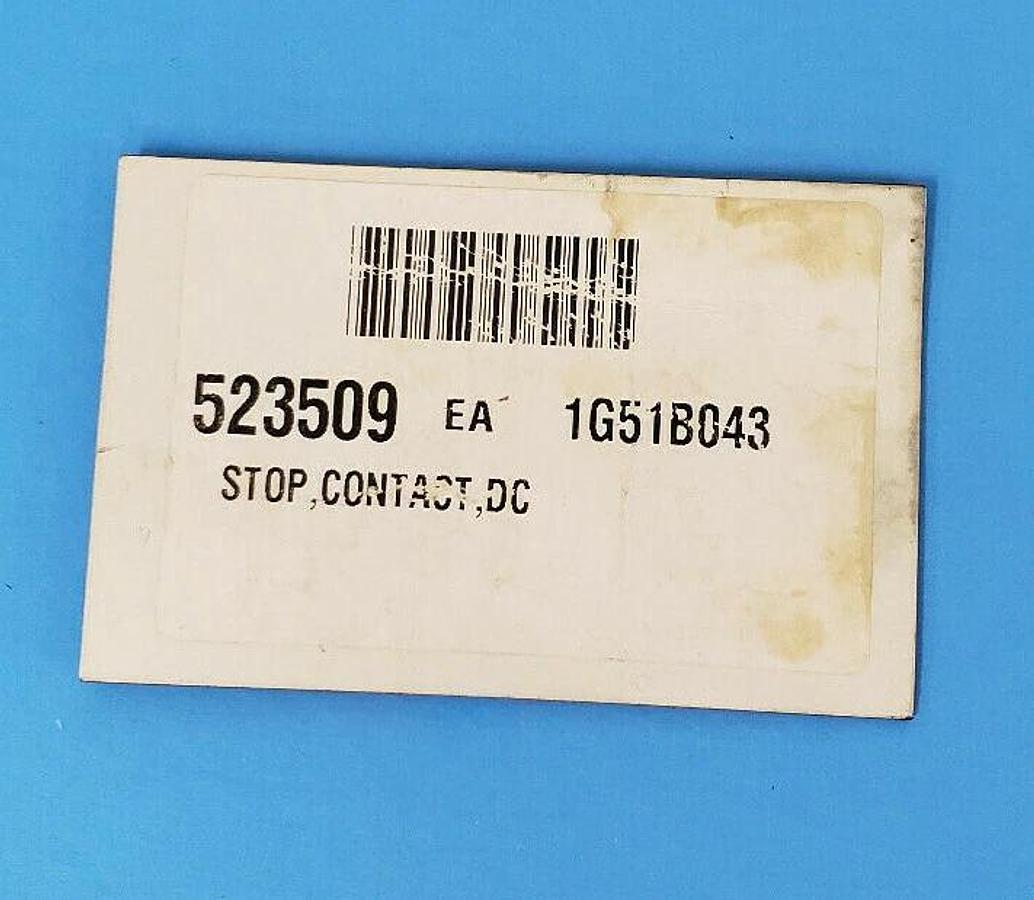 Used LOT OF 6 GE GENERAL ELECTRIC 372A465P1 D.C. STOP CONTACTS, FOR AK-150 BREAKER