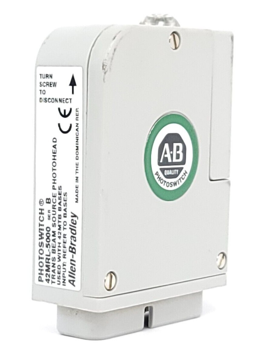 Used ALLEN BRADLEY 42MRL-5000 /B TRANS BEAM SOURCE PHOTOHEAD 42MRL5000