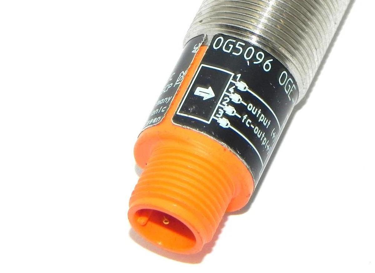 Used IFM EFECTOR OG5096 PHOTOELECTRIC SENSOR 0GE-FPKG/V4A/US
