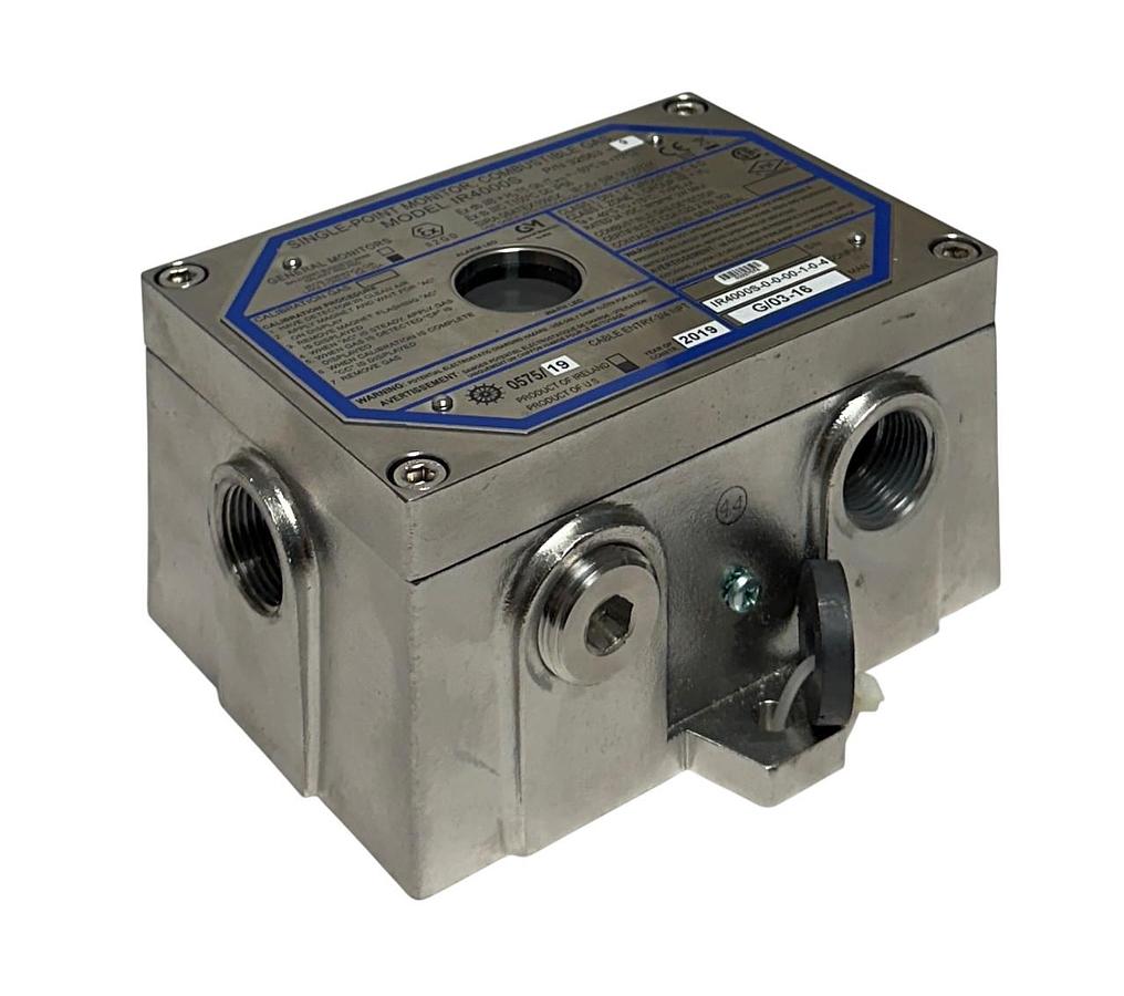GENERAL MONITORS IR4000S GAS MONITOR IR4000S-0-0-00-1-0-4 / 32563-9 24VDC NSNP