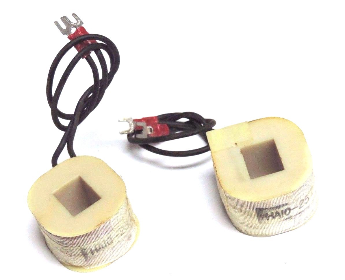 Used LOT OF 2 NEW DANAHER CONTROLS HA10-25 COILS 120V 60HZ 2WIRE, HA1025