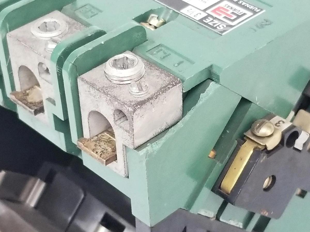 Used FURNAS 40IF32AA STARTER SIZE 3.5 MAX. AMPS 125