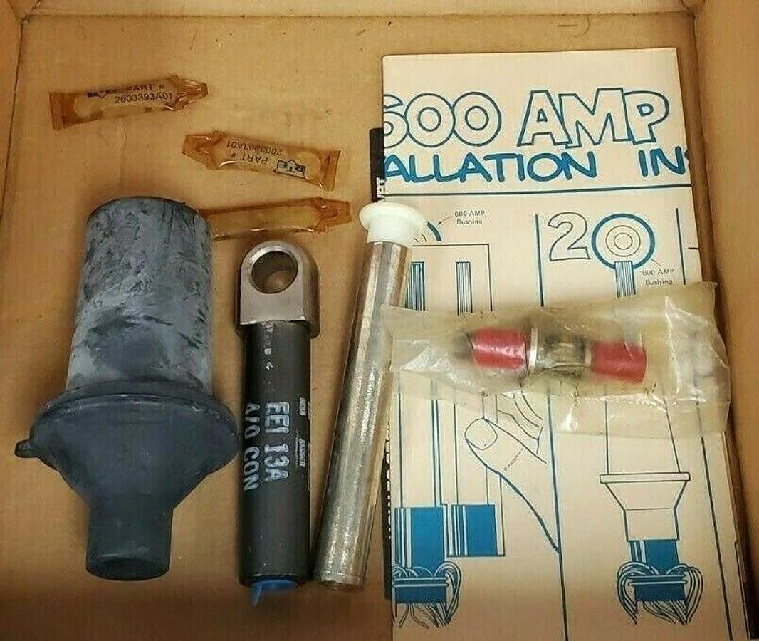 NIB RTE TRANSFORMER 600 AMP VBT VISIBREAK 'T' TERMINAL ASSEMBLY 2637939B26M