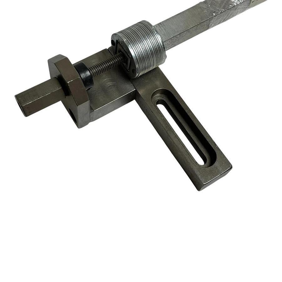 Used (2) Curt G Joa Industrial Linear Adjustment Guide Rails 19" 136B0332A 136B033V