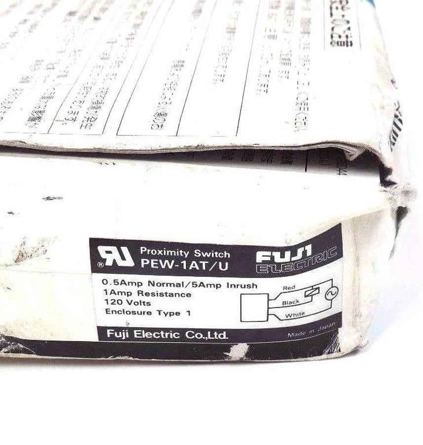 NIB FUJI ELECTRIC PEW-1AT/U PROXIMITY SWITCH 3M, 120VAC, 0.5AMP, PEW1ATU