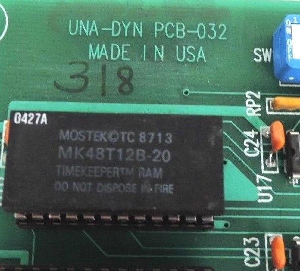 Used UNIVERSAL DYNAMICS UNA-DYN PCB-032, PCB BOARD