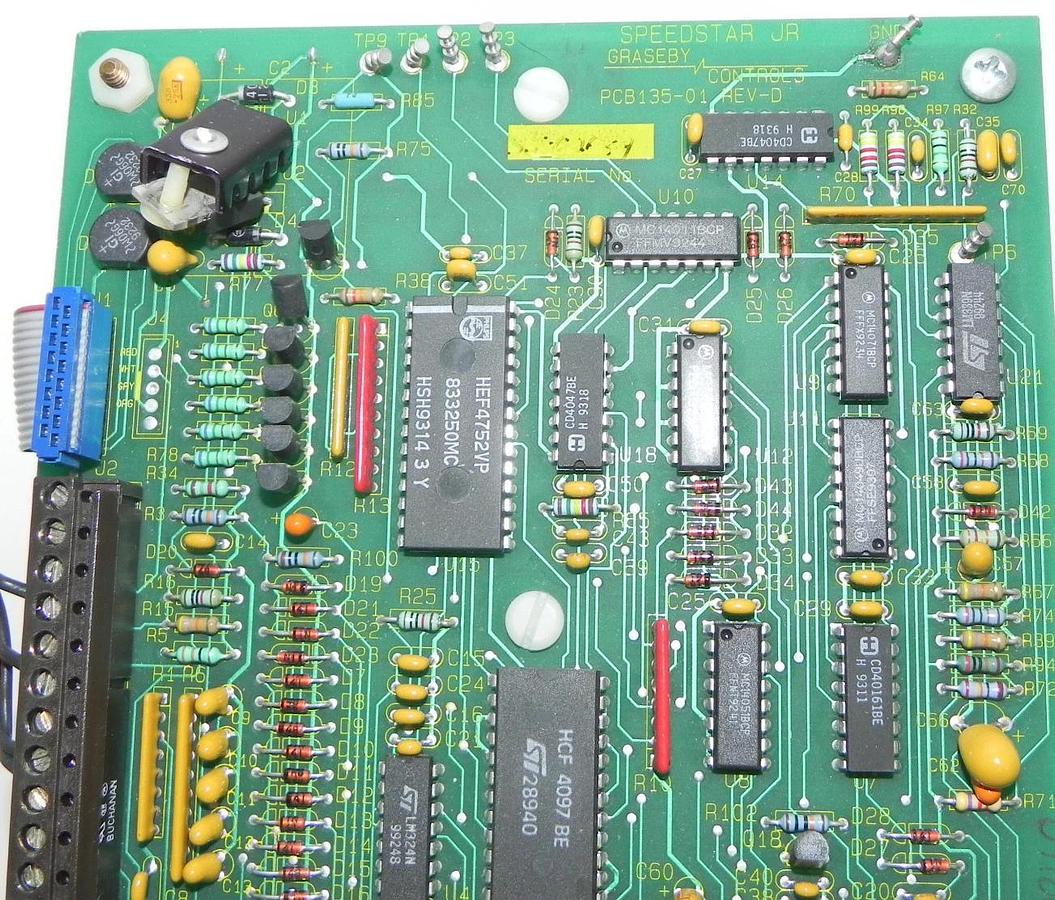 Used GRASEBY CONTROLS J01V4B3C SPEEDSTAR JR PCB134-01, PCB135-01