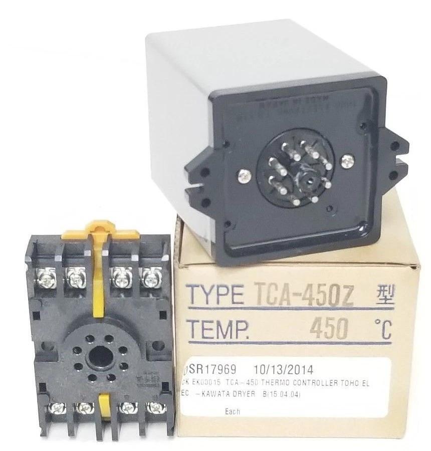 Used NIB TOHO TCA-450 Z THERMO CONTROLLER, 450 DEG. C, TCA450Z