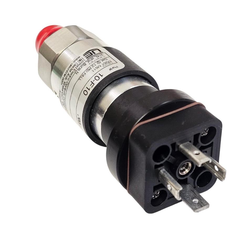 Used NIB UNITED ELECTRIC 10-F10 M201 M511 PRESSURE SWITCH 4-50PSI NSMP