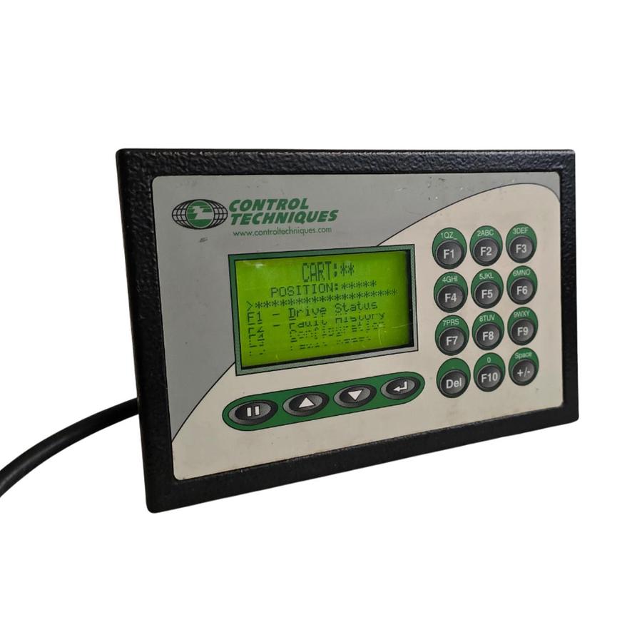 Used CONTROL TECHNIQUES NIDEC CTIU110M-001 CTIU EASY INTERFACE KEYPAD 24VDC CTIU110