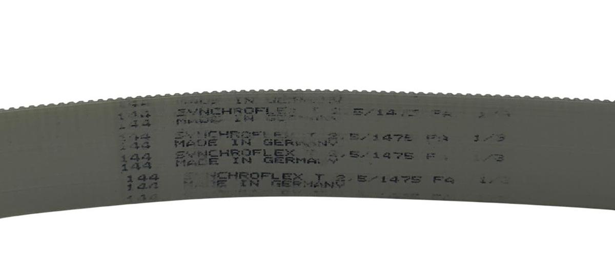 Used CONTINENTAL T2.5/1475 / T251475 SYNCHROFLEX TIMING BELT POLYURETHANE NSNP