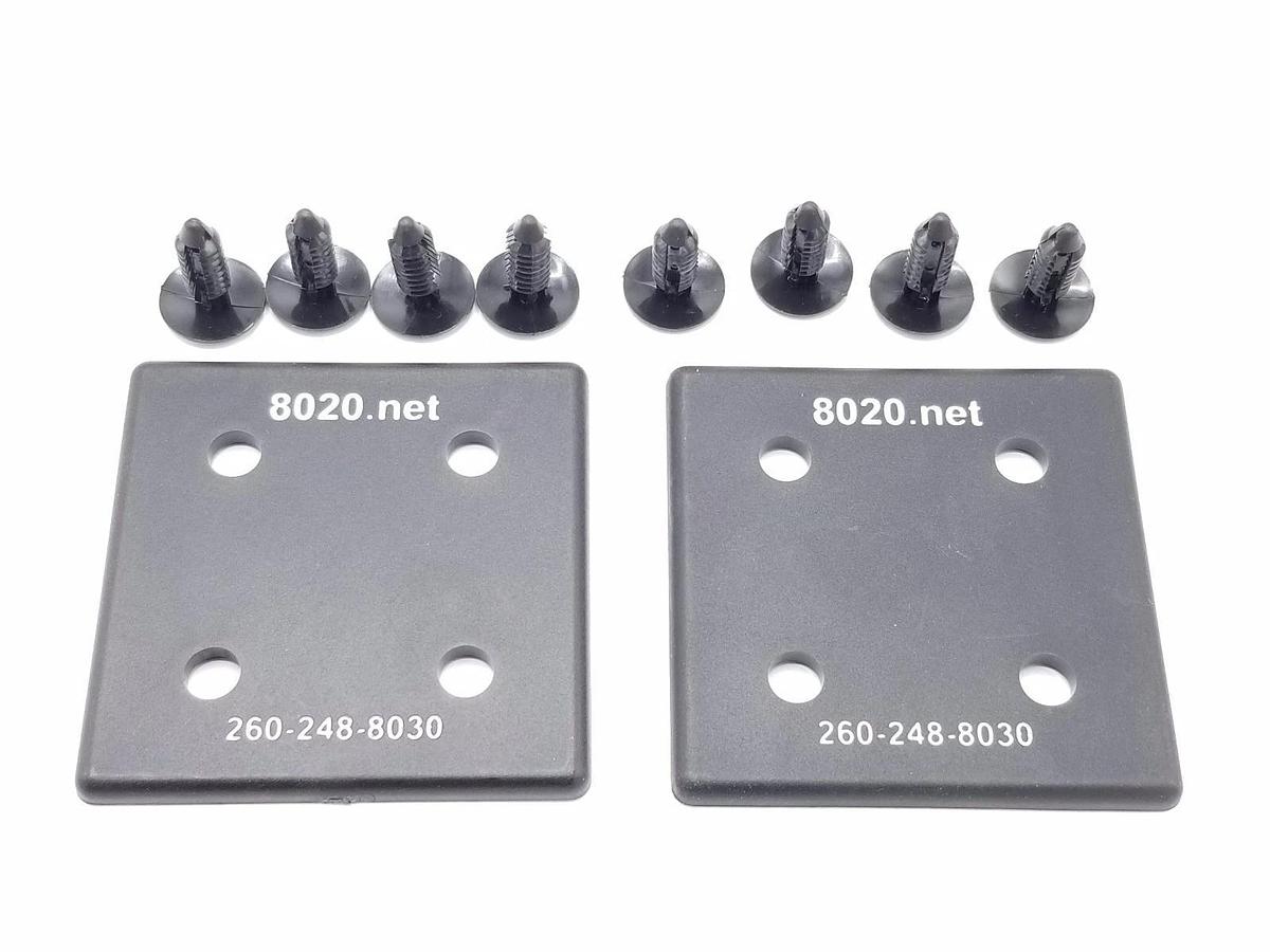 NEW 8020.NET 260-248-8030 END CAP 5JRG1 (PACK OF 2)