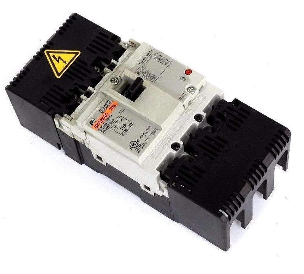 Used FUJI ELECTRIC BW32SAG CIRCUIT BREAKER 32AF 3P 50/60HZ