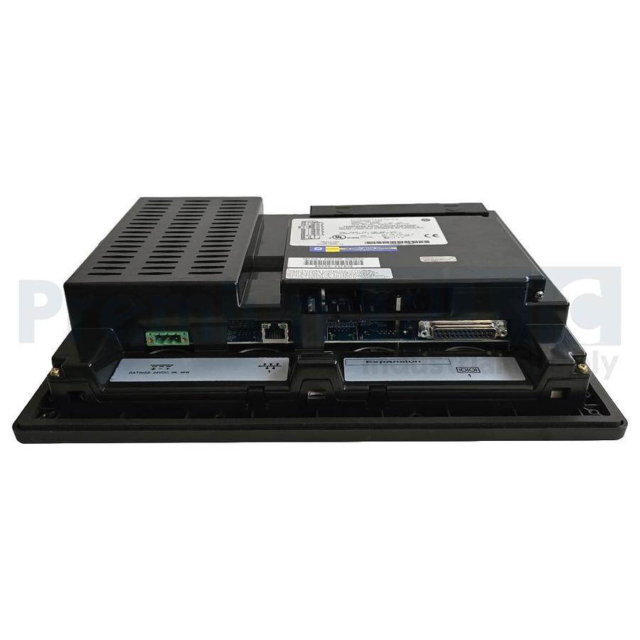 Used GE Fanuc IC754VSI12CTD-FG QuickPanel View 12" HMI Panel 24VDC ES1221R Reman.
