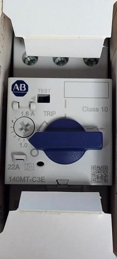 NIB ALLEN BRADLEY 140MT-C3E-B16 MOTOR PROTECTOR CIRCUIT BREAKER SER. A