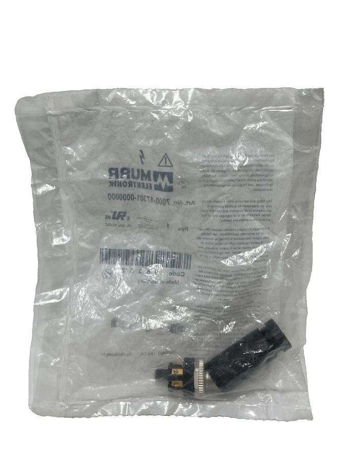 Murr Elektronik 7000-17301-0000000 M12 Male Connector 8-Pin A-Code IP67, NSMP
