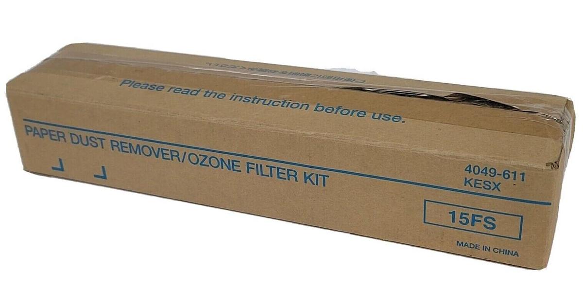 Used NEW KONICA MINOLTA 4049-611 PAPER DUST REMOVER / OZONE FILTER KIT 15FS 4049611