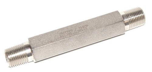 Used NEW BUTECH MA8P8P6 MALE ADAPTOR 6" TOTAL LENGTH 1/2" NPT