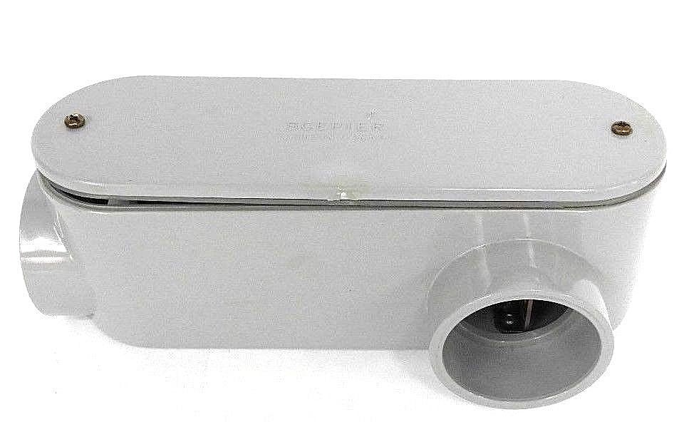 Used NEW SCEPTER 2" SLL 60S CONDUIT BODY W/ COVER