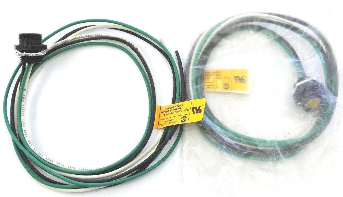 Used LOT OF 2 NEW TPC WIRE & CABLE SUPER-TREX QUICK-CONNECT 84800