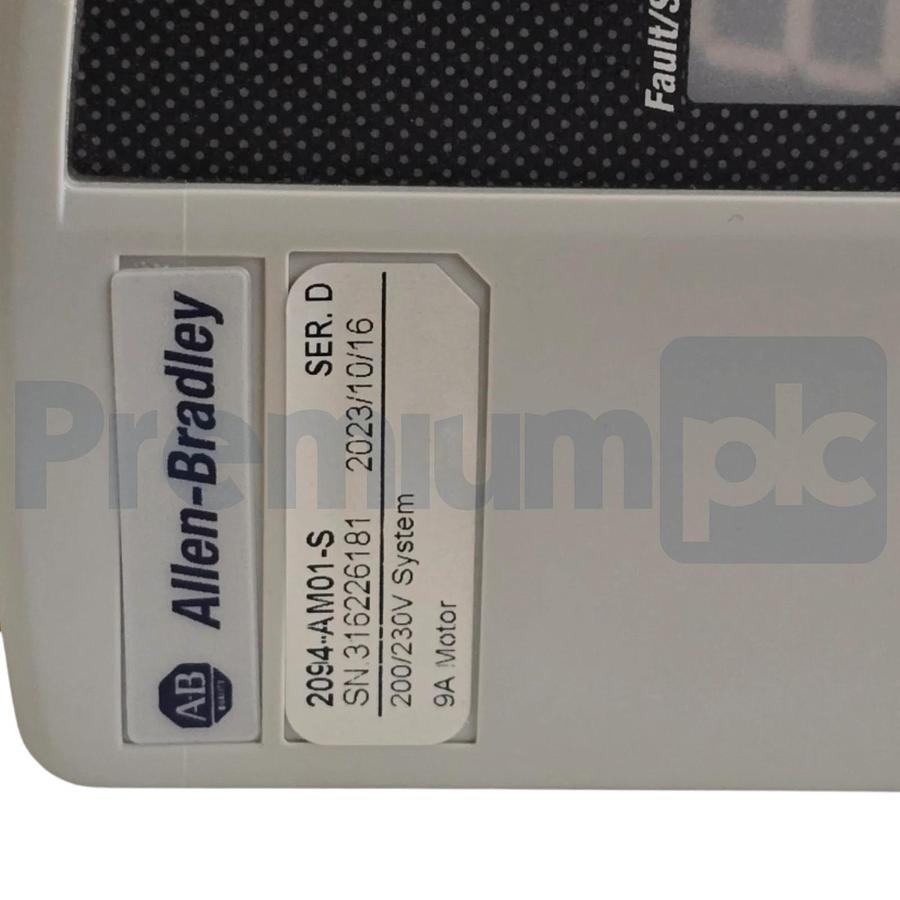 Allen-Bradley 2094-AM01-S /D Kinetix 6000 Axis Module 200/230V 9A 2094AM01S NSNP