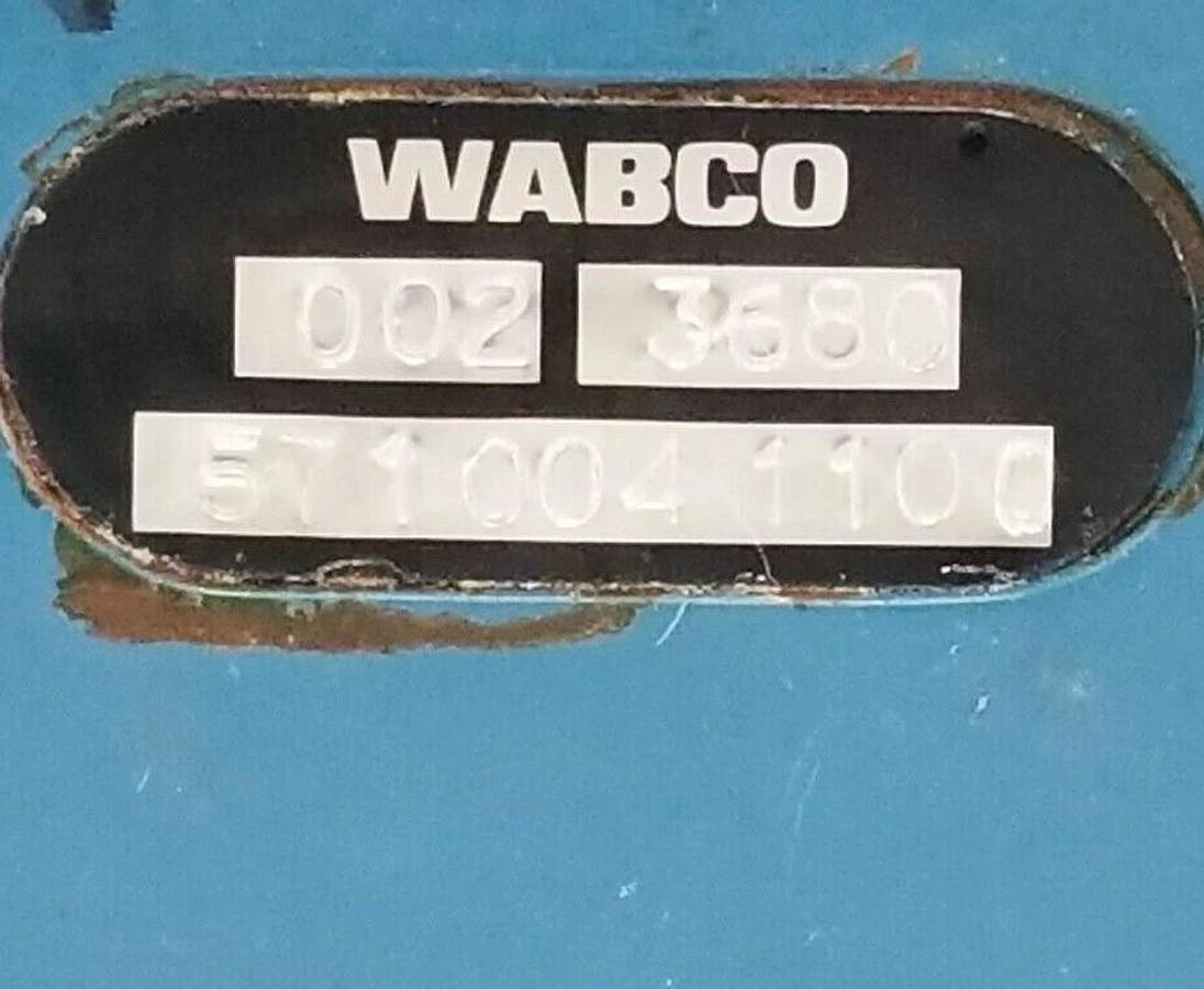 Used WABCO 571 004 1100 VALVE 002 3680, 5710041100