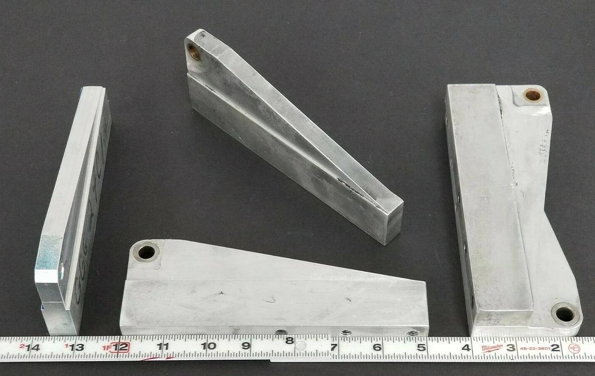 Used LOT OF 5 GENERIC GGG2-4C1 RPR ALUMINUM MOUNTING ARMS GGG24C1