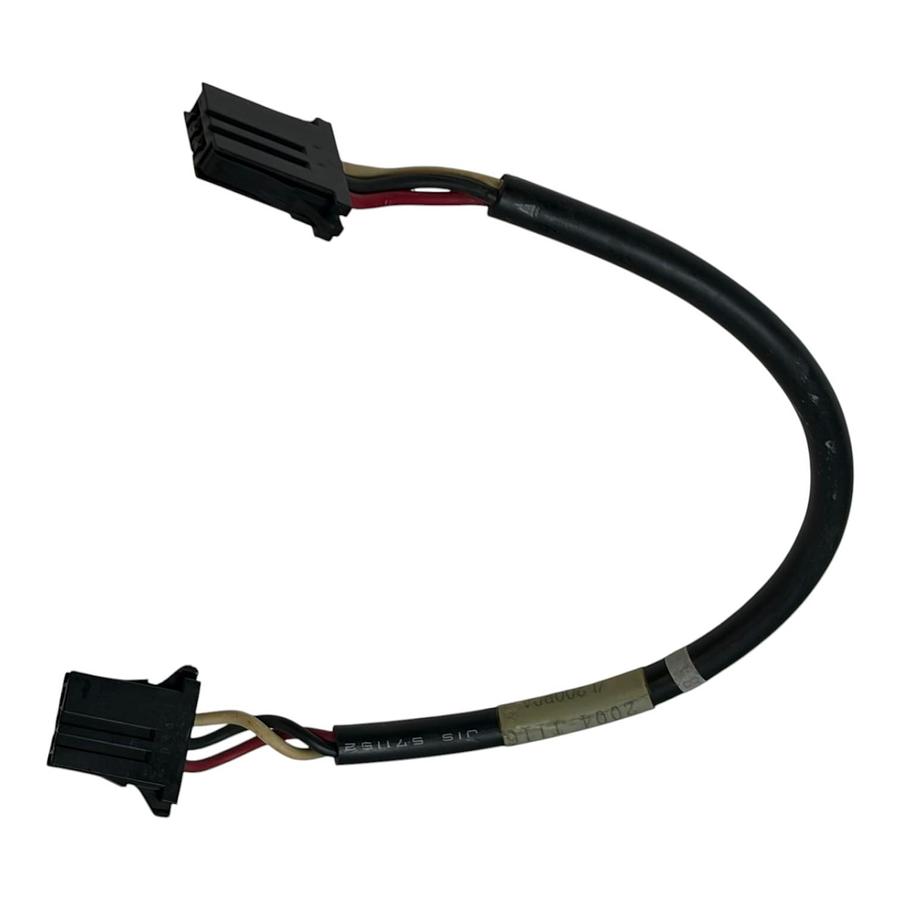 Used Hubbell Midget Twist-Lock 15A 125/250V Wiring Harness & Fanuc Fiber Optic Cable
