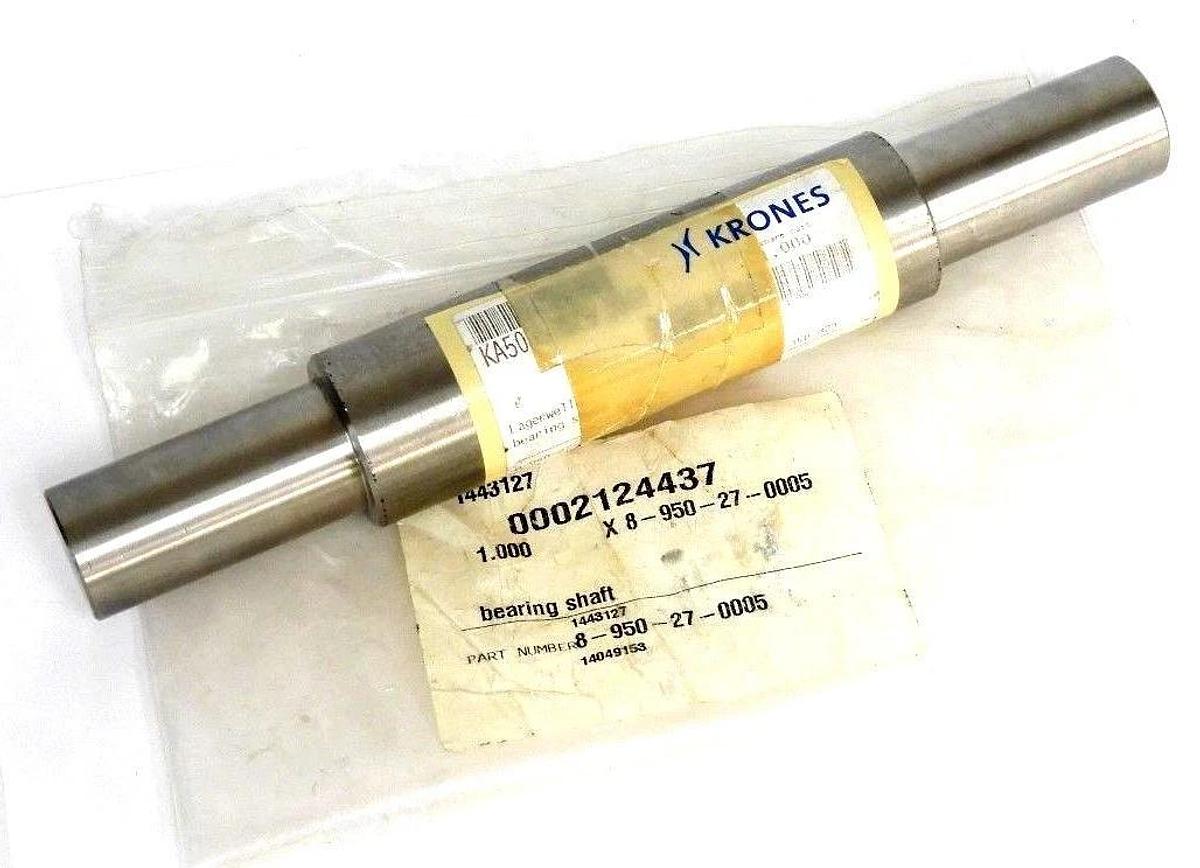 NEW KRONES 8-950-27-0005 BEARING SHAFT, 8950270005, 0002124437