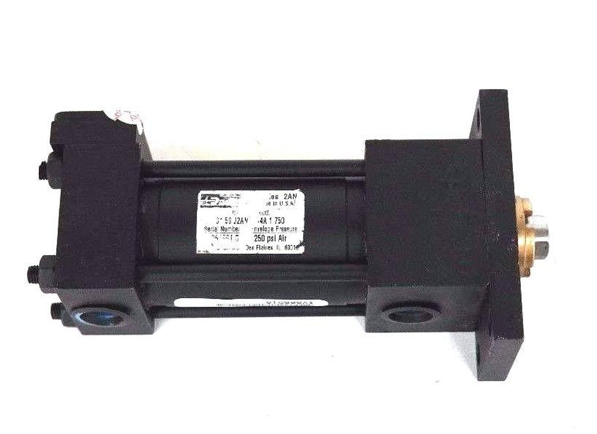 Used PARKER 01.50 J2AN 19A 1.000 PNEUMATIC CYLINDER 250PSI